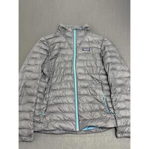 Patagonia NetPlus Shells Down / Light weight Grey Jacket Men’s Sz M RARE